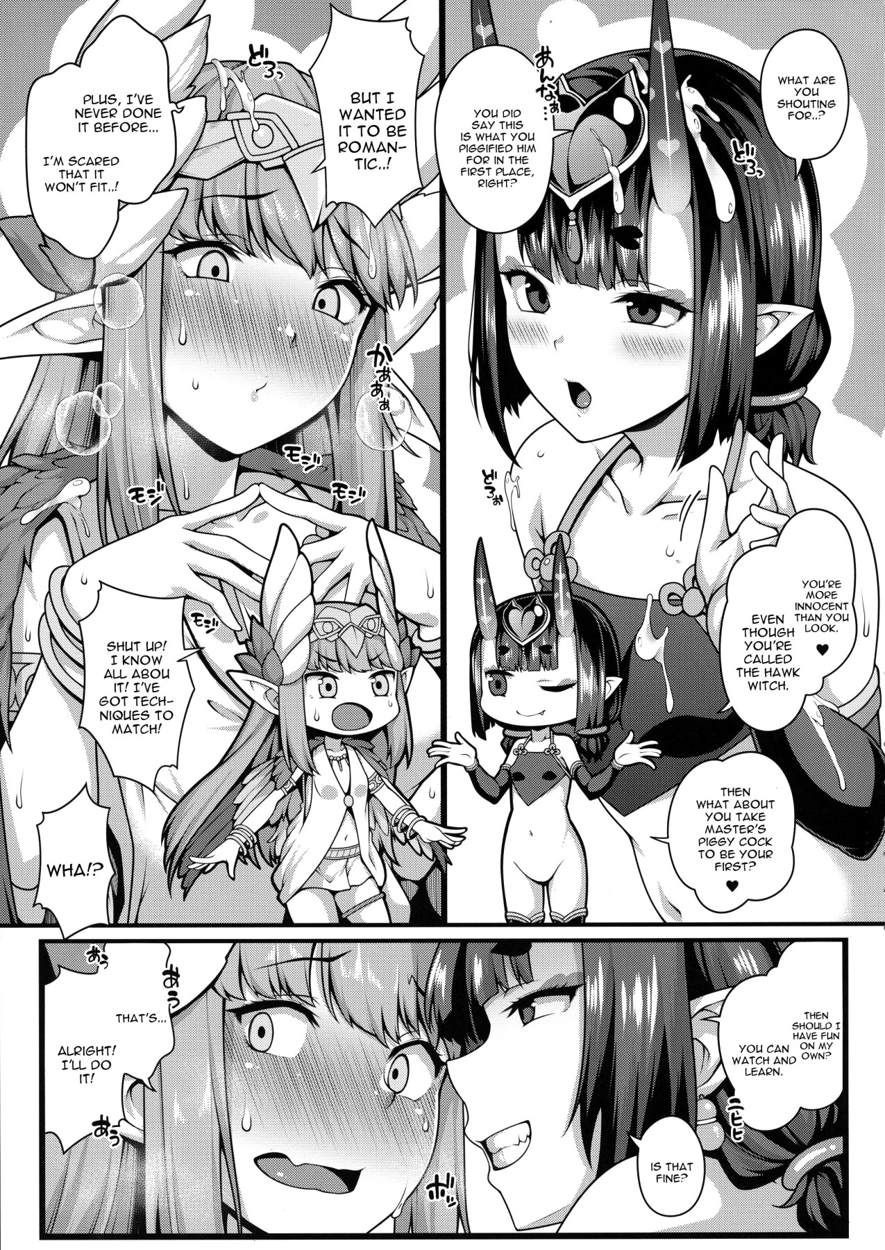 Hentai Manga Comic-An Oni and Witch Catch a Pig Master To Squeeze Out His Energy-Read-11